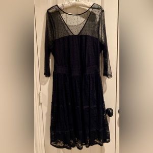 Torrid Black Lace Dress